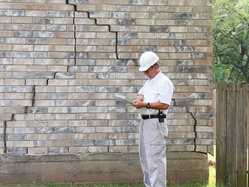 man standing beside the wall